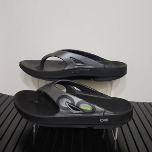 Oofos Men's OOriginal Sport Sandal - Graphite Size M12 W14